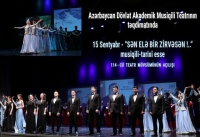 Musiqili Teatr mövsümü “Sən elə bir zirvəsən” adlı tamaşa ilə açacaq