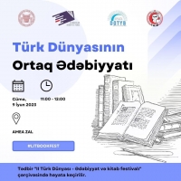 “Türk dünyasının ortaq ədəbiyyatı” adlı tədbir keçiriləcək