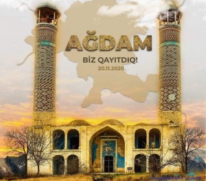 20.11.1991 - 20.11.2020. BU GÜN AĞDAM ŞƏHƏR GÜNÜDÜR