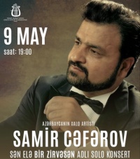 Gəncə Filarmoniyasında Samir Cəfərov rüzgarı əsəcək