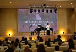XIII Qəbələ Beynəlxalq Musiqi Festivalında kamera musiqisi axşamı çox bəyənildi