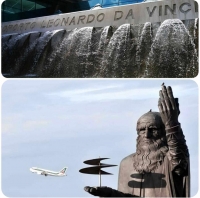 Leonardo da Vinçi adına hava limanı
