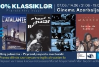 Bakıda Fransız kino günlərinə start verilir