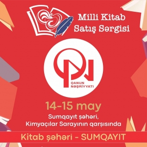 14-15 Mayda Sumqayıtda kitab sərgisi keçiriləcək
