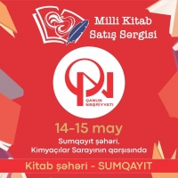 14-15 Mayda Sumqayıtda kitab sərgisi keçiriləcək