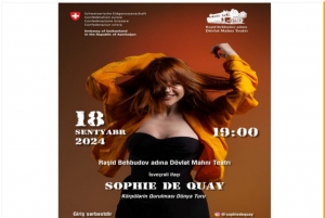 Sofi dö Kue Bakıda konsert verəcək