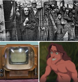 Xolokost, ilk televizor, Tarzan&hellip;