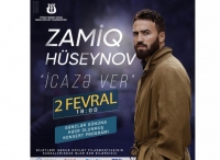 Zamiq Hüseynov Gəncə Dövlət Filarmoniyasında konsert verəcək