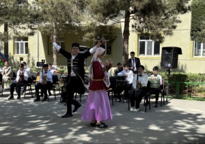 Beyləqanda peşə məktəbi və mədəniyyət m&uuml;əssisələrinin birlikdə tədbirləri