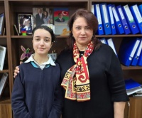 &ldquo;Bir direktor, bir şagird&rdquo; layihəsində Ayg&uuml;n Əhmədli və Şəfiqə Rəsul