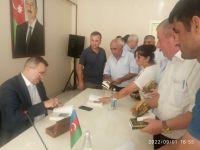 Yazıçı Yunus Oğuz astaralılarla görüşüb