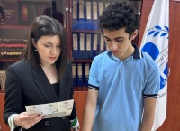 “Bir direktor, bir şagird” layihəsində Turanə Məcidli və Ömər Şahbazlı