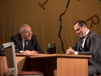 Rus Dram Teatrında “Burdan min atlı keçdi” əsərinin premyerası olub