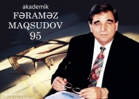 Gənclər Kitabxanasında akademik Fəraməz Maqsudovun 95 illik yubileyi münasibətilə vəsait hazırlanıb