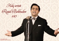 Gənclər Kitabxanasında Xalq artisti Rəşid Behbudovun xatirəsi anılıb