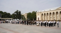 Gəncə festivalı paradla başa çatıb