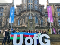 Şotlandiyanın “Arthur’s Seat” zirvəsində Azərbaycan bayrağı dalğalandırılıb