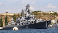 Günün fotosu: Ukrayna Ordusu “Moskva”nı sıradan çıxarıb