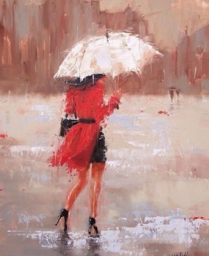 RƏSM QALEREYASI, Laura le Zangetti, “Yağış”