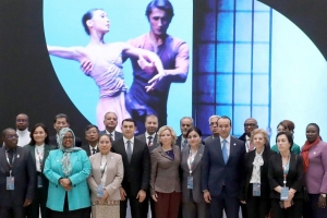 Mədəniyyət naziri Sankt-Peterburq Beynəlxalq Mədəniyyət Forumunun plenar iclasında çıxış edib