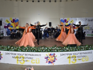 Şəki “İpək Yolu” XII Beynəlxalq Musiqi Festivalı başa çatıb