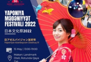 Bakıda Yaponiya mədəniyyət festivalı başlayacaq