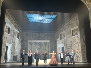 Latviya Milli  səhnəsində Əyyub Quliyevin dirijorluğu ilə “Traviata” operası təqdim olunub