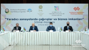 Mədəniyyət sahəsini necə gəlirli sahəyə çevirmək olar? - Mədəniyyət Nazirliyi ictimai müzakirələr keçirib
