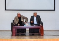 Dillər Universitetində Ramiz Rövşənlə görüş keçirilib