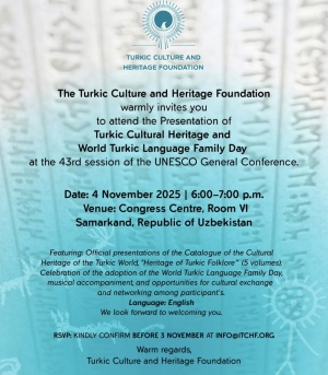 YUNESKO 15 dekabr gününü Türk Dili Ailəsi Günü elan etdi
