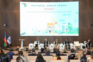 Azərbaycan Milli Şəhərsalma Forumu ikinci günündə mədəni, ekoloji və iqtisadi mövzularda sessiyalarla davam edib