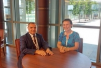 IFLA prezidenti Barbara Lison ilə səmərəli görüş