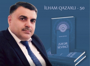 İlham Qazaxlının yeni kitabı təqdim olunacaq