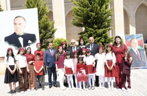 Ağdamda Ulu &ouml;ndər Heydər Əliyevin anadan olmasının 103 illiyinə həsr olunmuş tədbir ke&ccedil;irilib