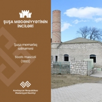 Növbəti təqdim edilən Şuşanın Saatlı məhəlləsindəki məscid oldu