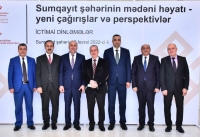 Sumqayıtın mədəni həyatının daha da canlanması yolları müzakirə edilib