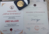 Azərbaycanlı şair Ümid Nəccari beynəlxalq mükafata layiq görülüb