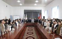Şəkidə Bəxtiyar Vahabzadə irsi və T&uuml;rk d&uuml;nyası dəyərlərinə həsr olunmuş beynəlxalq konfransın a&ccedil;ılışı ke&ccedil;irilib