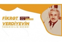 Xalq artisti Fikrət Verdiyevin yaradıcılıq gecəsi təşkil olunacaq