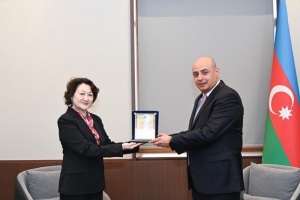 Seymur Fətəliyev Türk Mədəniyyəti və İrsi Fondu tərəfindən təltif edilib