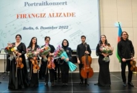 Berlində Firəngiz Əlizadənin yubiley konserti olub