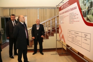 Nazir Anar Kərimov Yevlaxda mədəniyyət müəssisələrinin fəaliyyəti ilə tanış olub