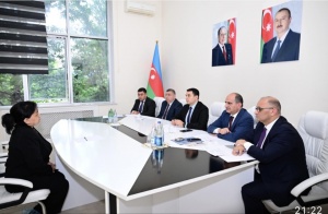 Mədəniyyət naziri Adil Kərimli Beyləqanda vətəndaşları qəbul edib