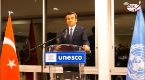 UNESCO-da Türkiyənin “Cənnət bağı” adlı klassik naxışlı İznik keramika divarının açılış mərasimi olub