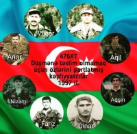 Düşmənə təslim olmayaraq, özlərini partladan kəşfiyyatçılarımız və ya 7 oğul istərəm