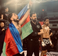 Soydaşımız Kaliforniyada keçirilən MMA döyüşündə qalib gəlib