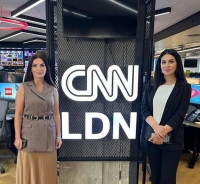 Mədəniyyət nazirliyinin Media və Kommunikasiya şöbəsi Londonda CNN kanalının qonağı olub