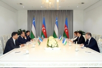 Azərbaycan və Özbəkistanın mədəniyyət nazirləri Daşkənddə görüşüb