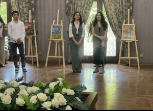 Tbilisidə gənc azərbaycanlı rəssamın sərgisi açılıb