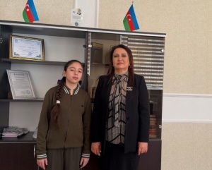 &ldquo;Bir direktor, bir şagird&rdquo; layihəsində Sevda Abdullayeva və Ayla Bayramlı